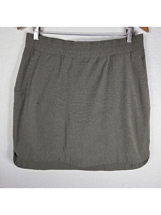 Duluth Trading Pants - Duluth Trading Alaskan Hardgear Skirt Skort Sz 12 Olive Green Hiking Pockets